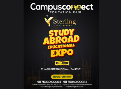 Explore Global Opportunities at the Study Abroad Educational EXPO in Calicut on June 13